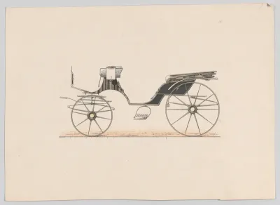 Design for Cabriolet Carriage