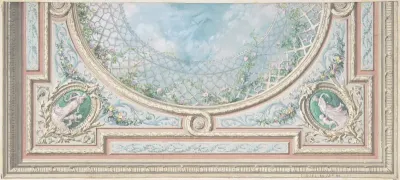Design for Ceiling, Bedroom of Mme de Marconnoy