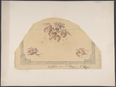 Design for Ceiling with Cherubs