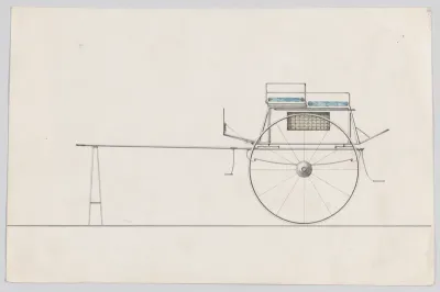 Design for Dog Cart (French?)