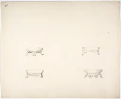 Design for Four Footstools