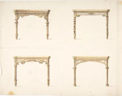 Design for Four Table Ends