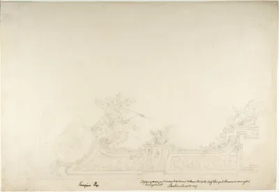 Design for One Eighth of a Ceiling of a Reception Room at the Royal Palace at Moncalieri