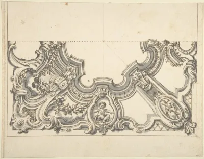 Design for One Half of a Ceiling