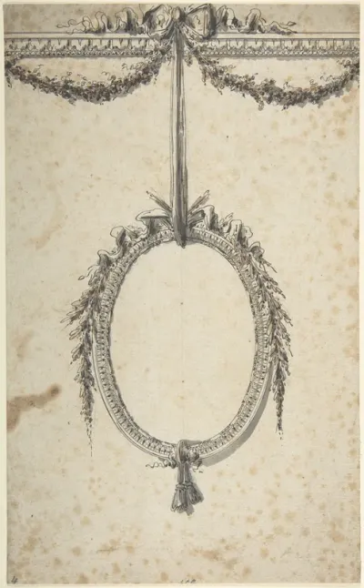 Design for Oval Cartouche