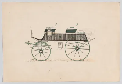 Design for Phaeton or Hunting Wagon