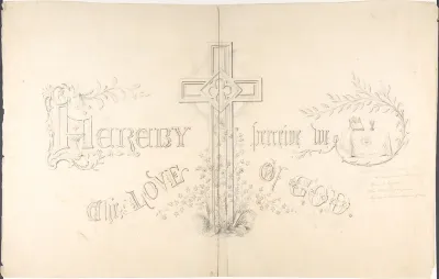 Design for Religious Motto