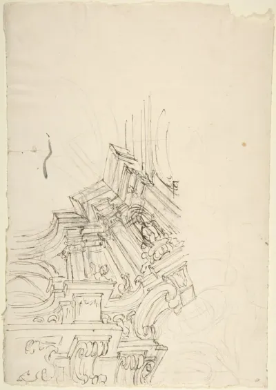 Design for the Corner of a Ceiling