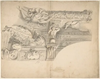Design for the Decoration of a Cornice