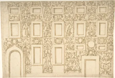 Design for the Decoration of a Façade in Fresco or Sgraffito