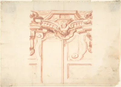 Design for the Decorative Scheme of a Wall