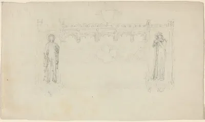 Design for the Simcoe Monument, Exeter Cathedral