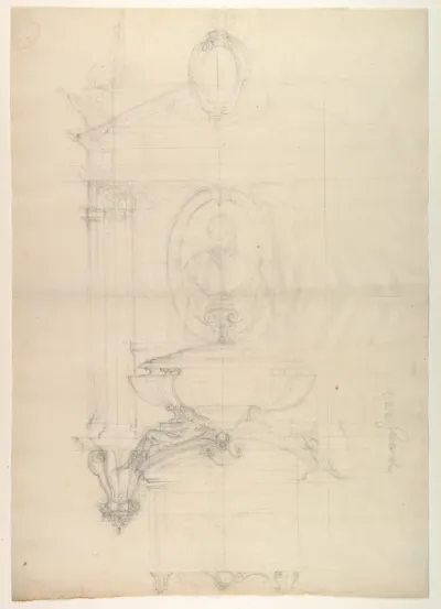 Design for the Tomb of Christophe de Thou (d. 1582)