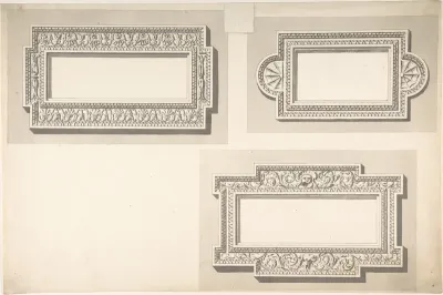 Design for Three Stucco Frames
