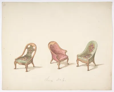 Design for Three Tub Chairs