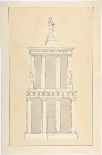 Design for Tomb of Mamier