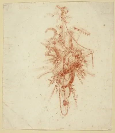 Design for Trophy with Gardening Tools