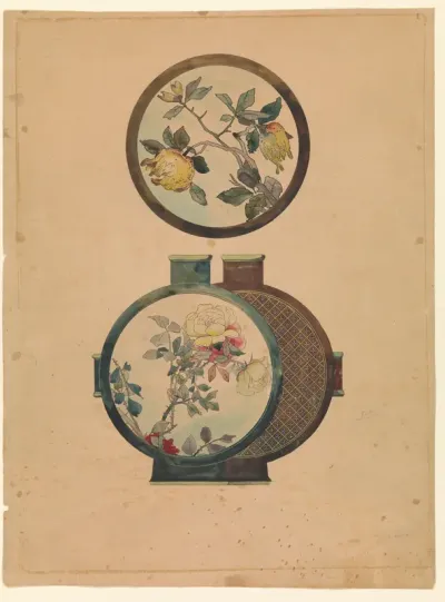 Design for Two Moon Flasks