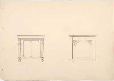 Design for Two Small Cabinets
