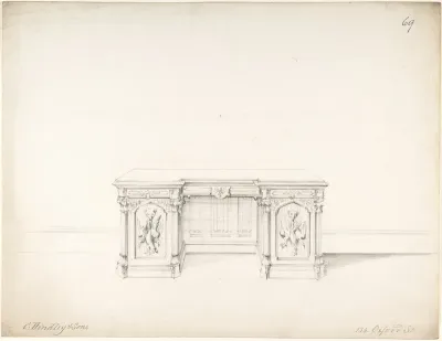 Design for Wooden Desk