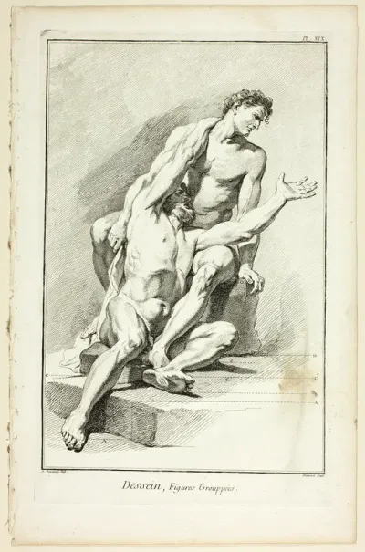 Design: Grouped Figures, from Encyclopédie