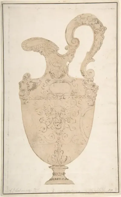 Design of Antique Pitcher