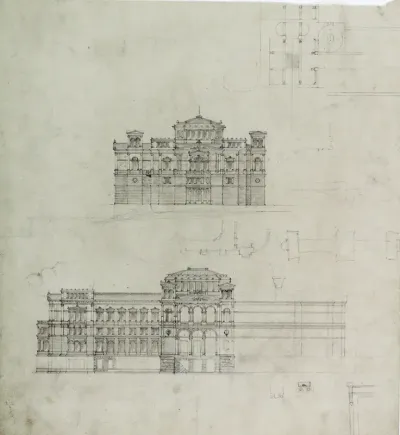 Design Projects, Elevation Studies and Plan