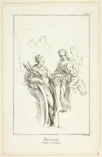 Design: Sketch, from Encyclopédie