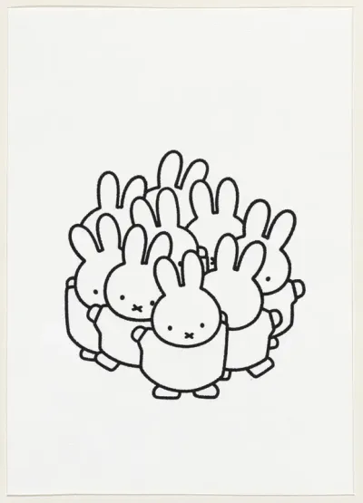 Design Stages for miffy’s letter