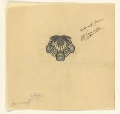 Designs for a Brooch and a Ring