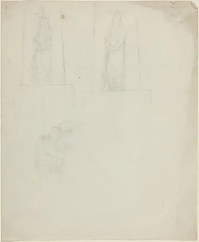 Designs for a Monument [recto and verso]
