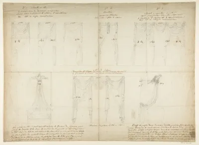 Designs for Drapery, Window Treatements, and Bed Canopy