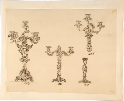 Designs for Four Candle Fixtures
