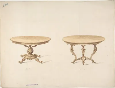 Designs for Two Round Tables