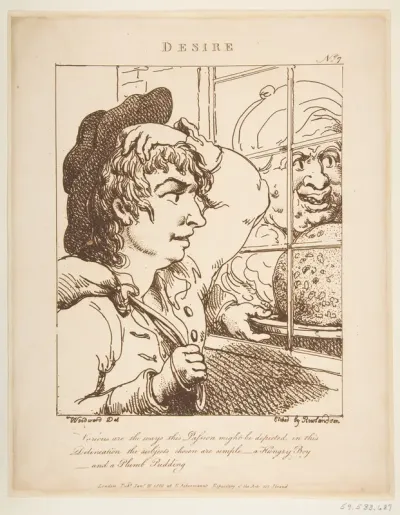Desire (Le Brun Travested, or Caricatures of the Passions)