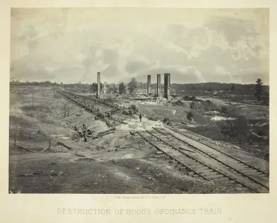 Destruction of Hood's Ordinance Train