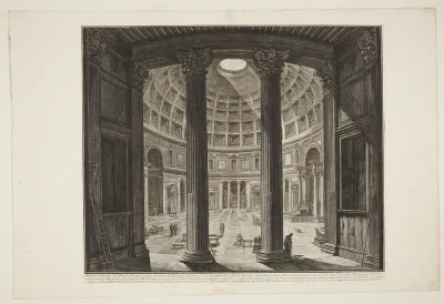 Det indre af Pantheon