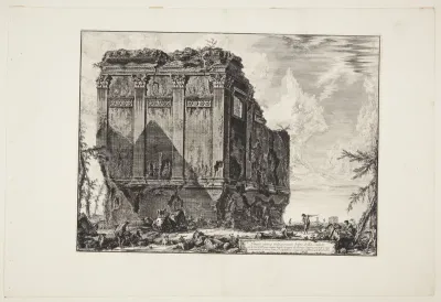 Det såkaldte Salus-tempel på vejen til Albano
