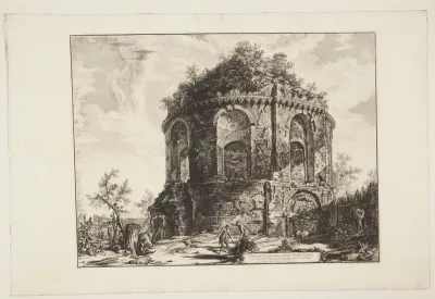 Det såkaldte Tempio della Tosse på Via Tibertina nær Tivoli