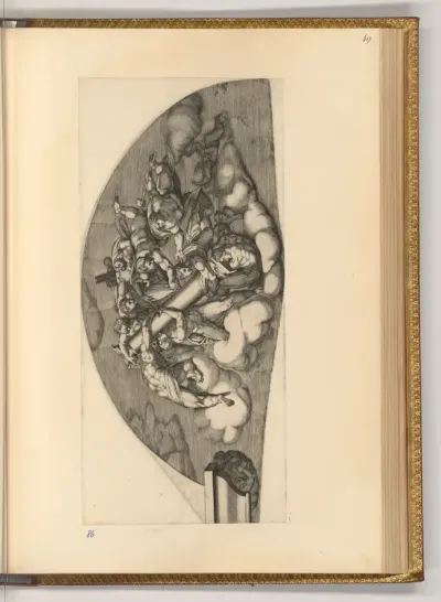 Detail aus dem Jüngsten Gericht