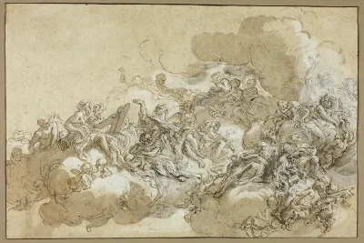 Detail Study for The Assumption of St. Agnes