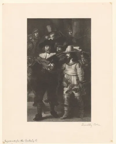 Detail van de Nachtwacht