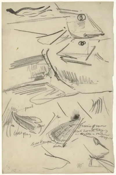 Detailstudies van een poon