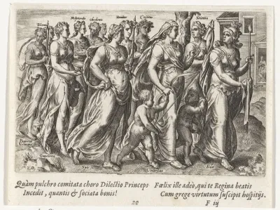 Deugden op weg naar de bruid