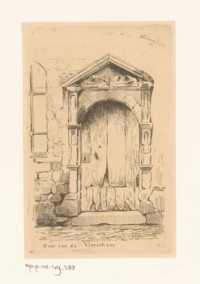 Deur van de Vierschaar in Antwerpen