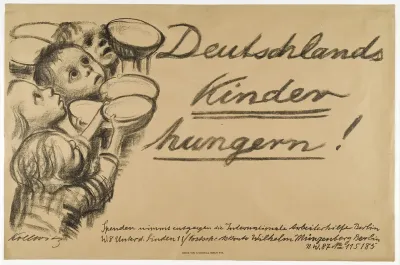 "Deutschlands Kinder hungern!"