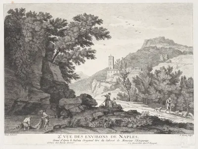 Deuxieme Vue des Environs de Naples