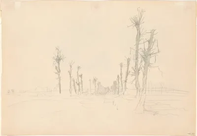 Devastated Landscape [verso]