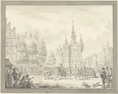 Deventer door de Engelse overste W. Stanley aan de Spanjaarden verraden, 30 januari 1587