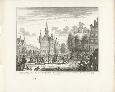 Deventer door verraad van William Stanley in Spaanse handen, 1587